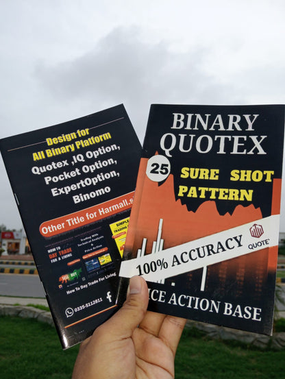 Binary Quotex 25 Sure Shot Pattern Strategies Book